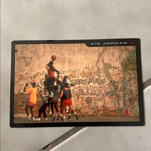 Nike Jordan retro IV 4 card. 2006